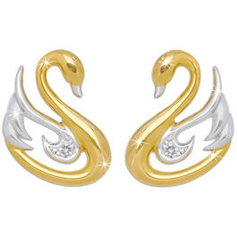 swans of devotion earrings UK SWDE a main