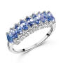 marquise tanzanite silver ring UK MATR a main