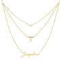 Someone to Watch Over Me Layered Angel Necklace 6817 0018 a main