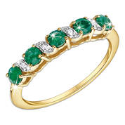 eternally emeralds 9ct gold ring UK EEGR2 a main