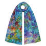waterlilies cashmere scarf UK WLLSC a main