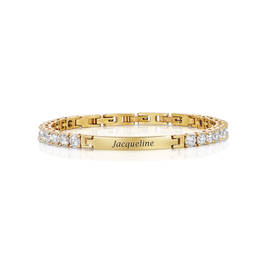 gold plated crystal bracelet UK PGPCB a main
