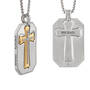 Personalized Two in One Diamond Cross Pendant 12049 0016 a main