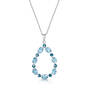 tides of blue topaz pendant UK TIP a main