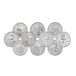 queens beasts reverse proof UK QBRP e five