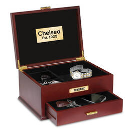 personalised chelsea fc valet box UK CHVB b two