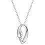 style in silver floating jewel pendant UK SSFJP a main