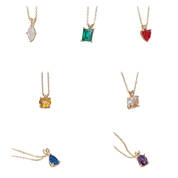 A Week of Wonderful Seven Necklace Set 12138 0018 b pendant