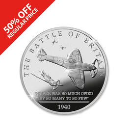 the battle of britain silver commemorative UK HOBB a main