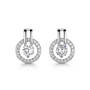 Illumination Pendant & Earring Silver Set, illumination pendant and earring silver set UK IPES b two