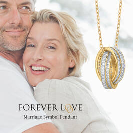 Forever Love Marriage Symbol Pendant 11254 0018 m model
