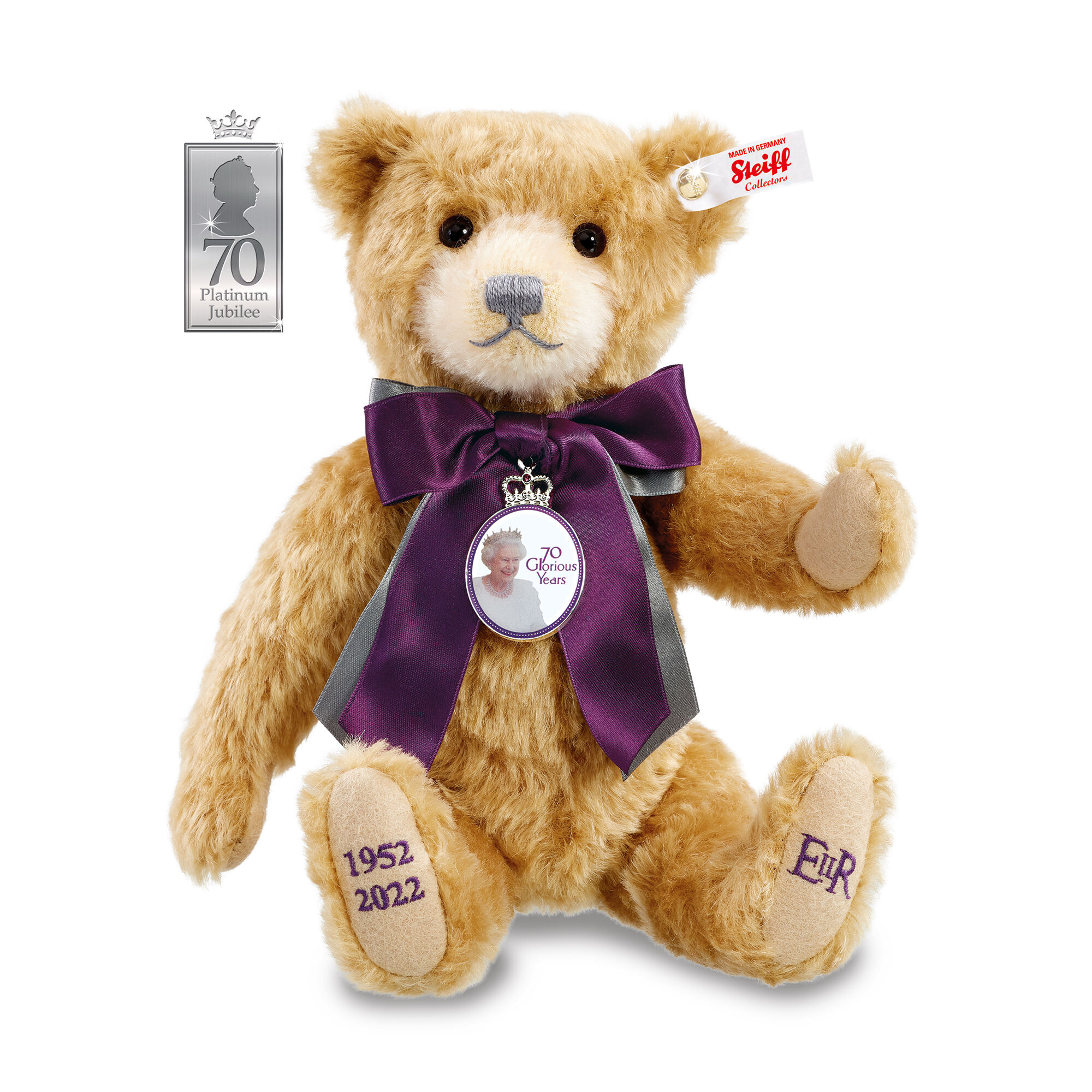 The Steiff Platinum Jubilee Bear