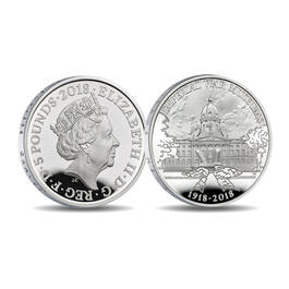 the wwi centenary 5 fine silver proof co UK CWWS g seven