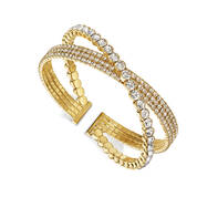 crystal crossover flexible bracelet UK CCFB a main