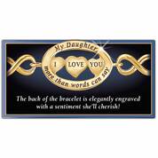 My Daughter I Love You Diamond Bracelet 5445 001 0 2