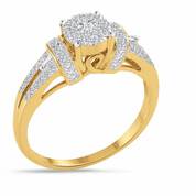 Now  Forever 14kt Gold  Diamond Ring 6532 001 2 2