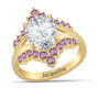Personalised Birthstone Tiara Ring, Personalized Birthstone Tiara Ring 10729 0017 f june
