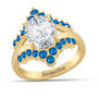 Personalised Birthstone Tiara Ring, Personalized Birthstone Tiara Ring 10729 0017 i september