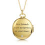 diamond paws personalised golden locket UK DIPAP b two