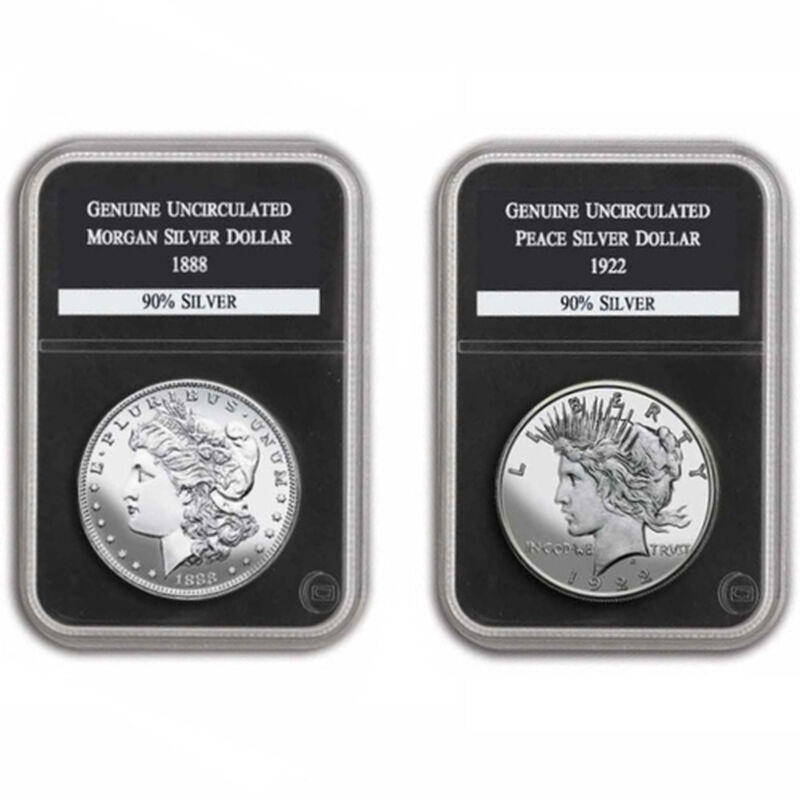 morgan peace silver dollars UK MPSD a main