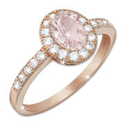 rio sunset morganite ring UK RSMR a main