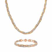 Healthy Wealthy  Wise Copper Necklace and Bracelet Set 6363 001 6 1