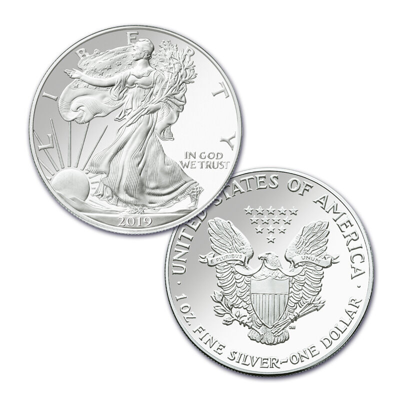 2019 American Eagle One Ounce Silver Bullion Dollar Uncirculated 
