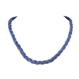 tanzanite twist necklace UK TATN a main