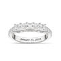 Forever Seven Carat Anniversary Ring Set, Forever Seven Carat Anniversary Ring Set 12123 0015 c ring