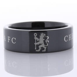 the chelsea fc black steel ring UK CHBSR a main