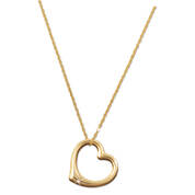 heart of gold 14ct gold pendant UK HGGP a main