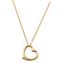 heart of gold 14ct gold pendant UK HGGP a main