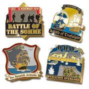 the british victory collector pins UK BVP a main