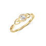 interlacing 9ct gold diamond ring UK IGDR a main