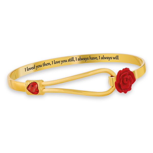 I Love You Rose Bangle