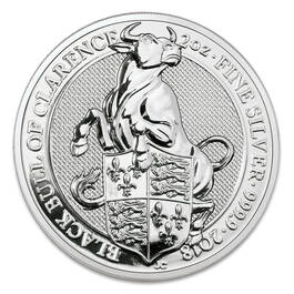 the queens beasts silver bullion collect UK QBC f six