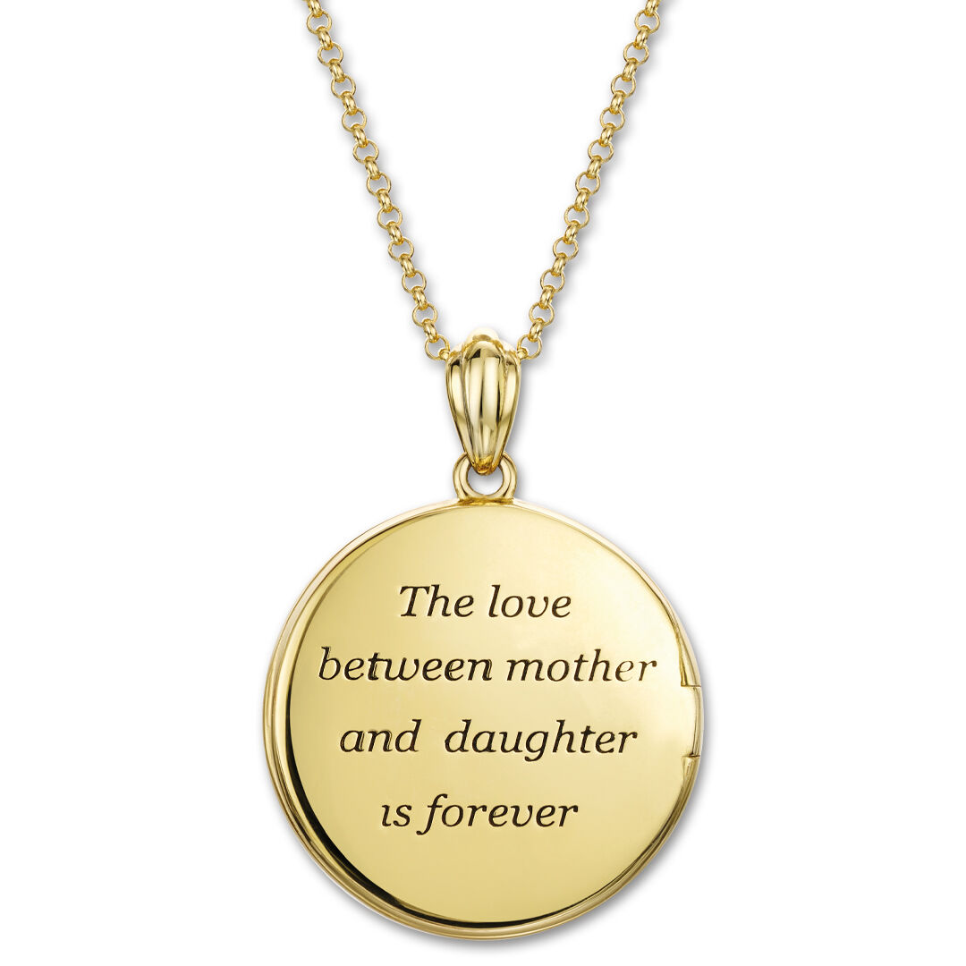 Mother and daughter locket discount