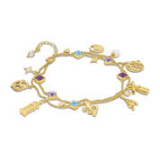 European Flair Charm Bracelet 10191 0016 a main