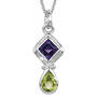 grape and vine silver pendant UK GVSP a main
