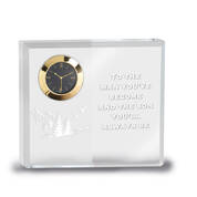 to the man you ve become son crystal desk clock UK SCDC a main