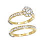 eternally yours duo rings UK DUOR2 b two