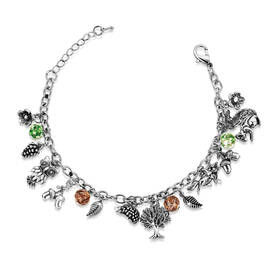 woodland charm bracelet UK WOCB a main