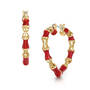 romance is red heart earrings UK RRHE a main