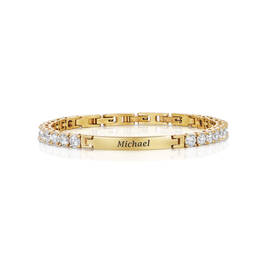 men s gold plated bracelet UK MGPCB a main