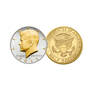 the gold and silver kennedy half dollar collection UK KGSF a main