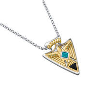 mens mystic thunder arrowhead pendant UK MMTAP b two