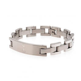 the tottenham hotspur steel link bracele UK THSSB a main