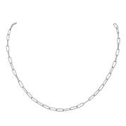 italian firenze paperclip necklace UK IFPAN a main