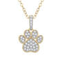 My Best Friend Pendant with FREE Matching Pup Tag 12253 0017 c front