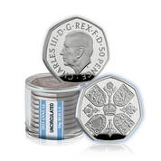the complete 2023 annual 50p rolls UK A23R e five
